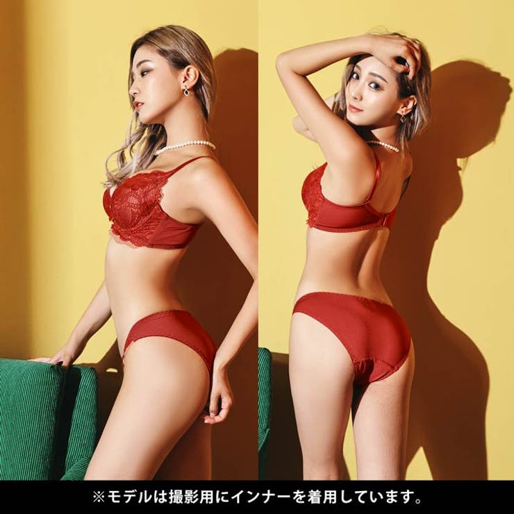脇高ブラジャー ショーツ セット | Dazzy | 詳細画像7 