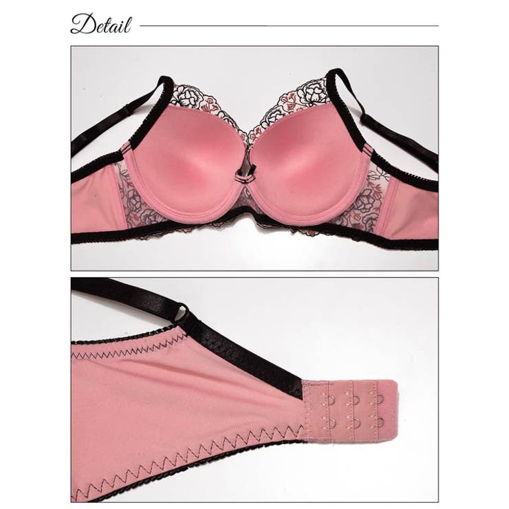 脇高ブラジャー ショーツ セット | Dazzy | 詳細画像9 