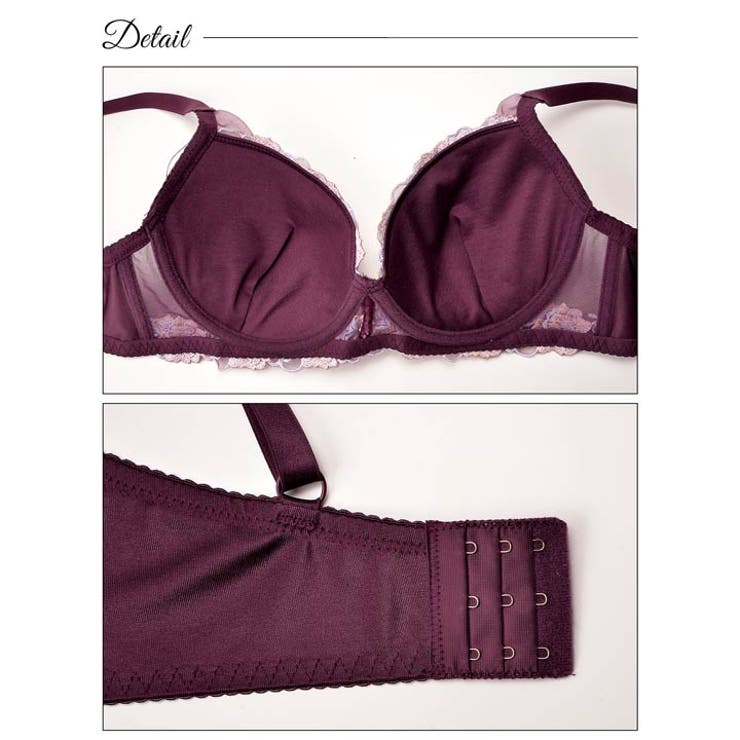 脇高ブラジャー ショーツ セット | Dazzy | 詳細画像8 