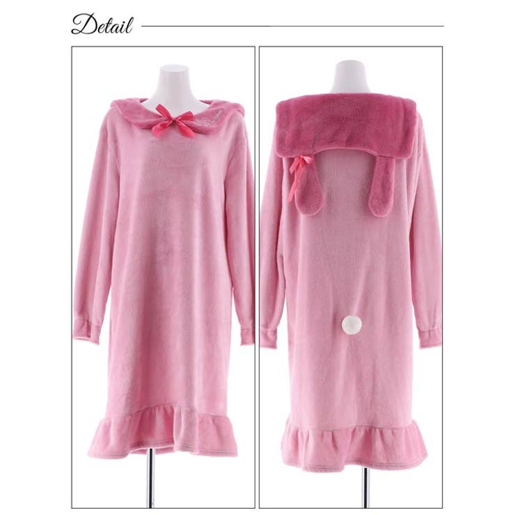 サンリオ マイメロ マイメロディ ピンク 大人用 ワンピース マイメロ マイメロディ 半袖[品番：YSDW0002392]｜CharaBasket（キャラ