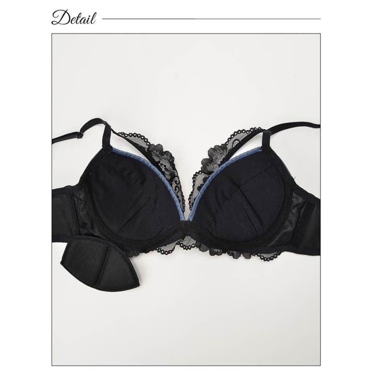 ブラジャー 脇高ブラジャー ショーツ | Dazzy | 詳細画像8 