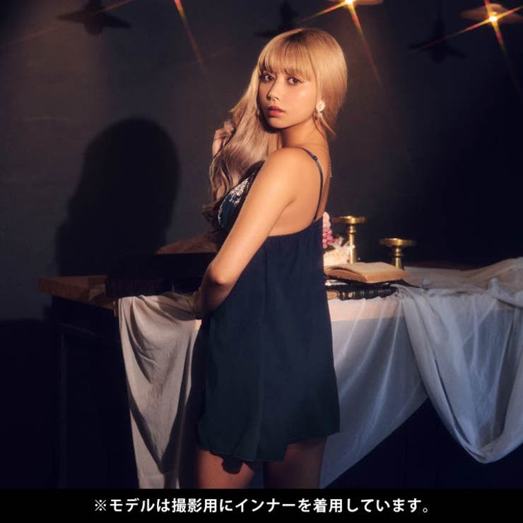 ベビードール カップ付き