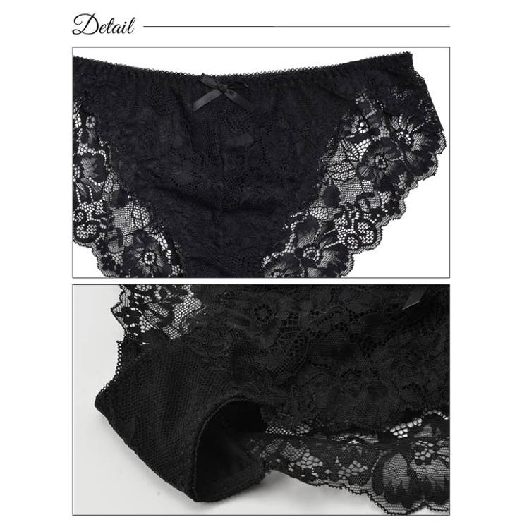 ブラジャー 脇高ブラジャー ショーツ | Dazzy | 詳細画像9 