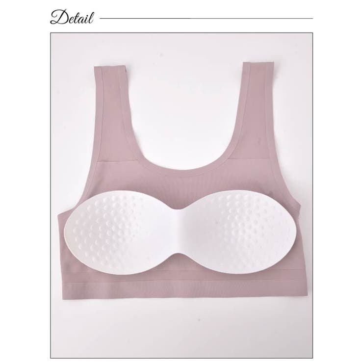 単品 ブラジャー ノンワイヤーシンプルワンカラー | Dazzy | 詳細画像7 