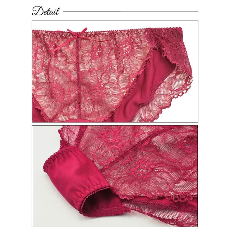 ブラジャー 脇高ブラジャー ショーツ | Dazzy | 詳細画像10 