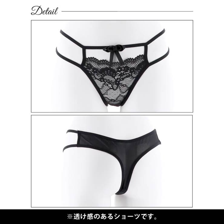 Tバック ショーツ レースコード | Dazzy | 詳細画像6 
