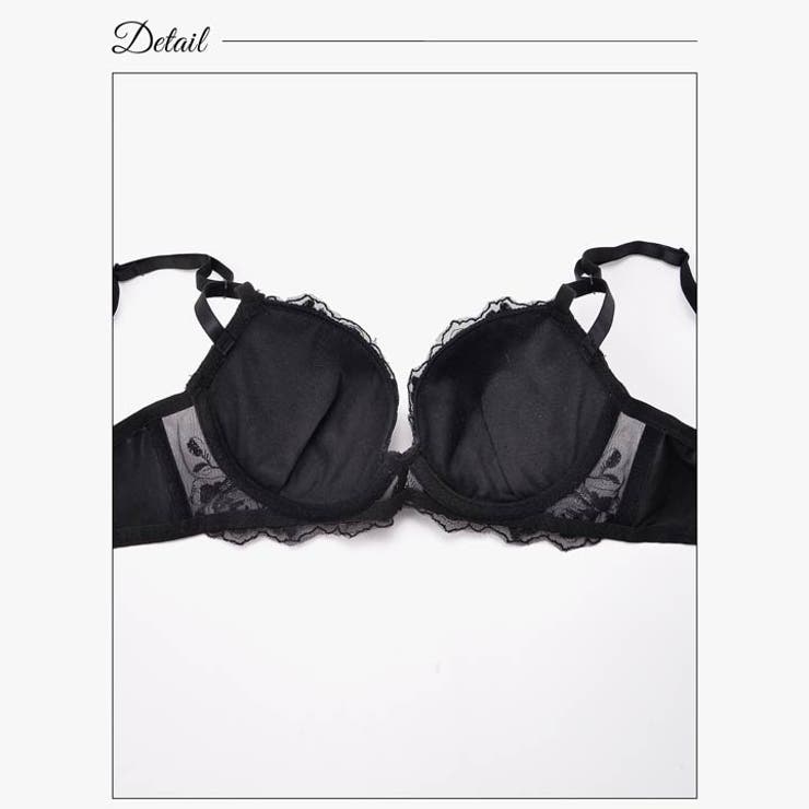 脇高ブラジャー ショーツ セット | Dazzy | 詳細画像9 