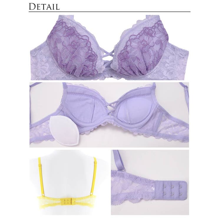 ブラジャー ショーツ トゥインクルレースアップブラジャー | Dazzy | 詳細画像10 