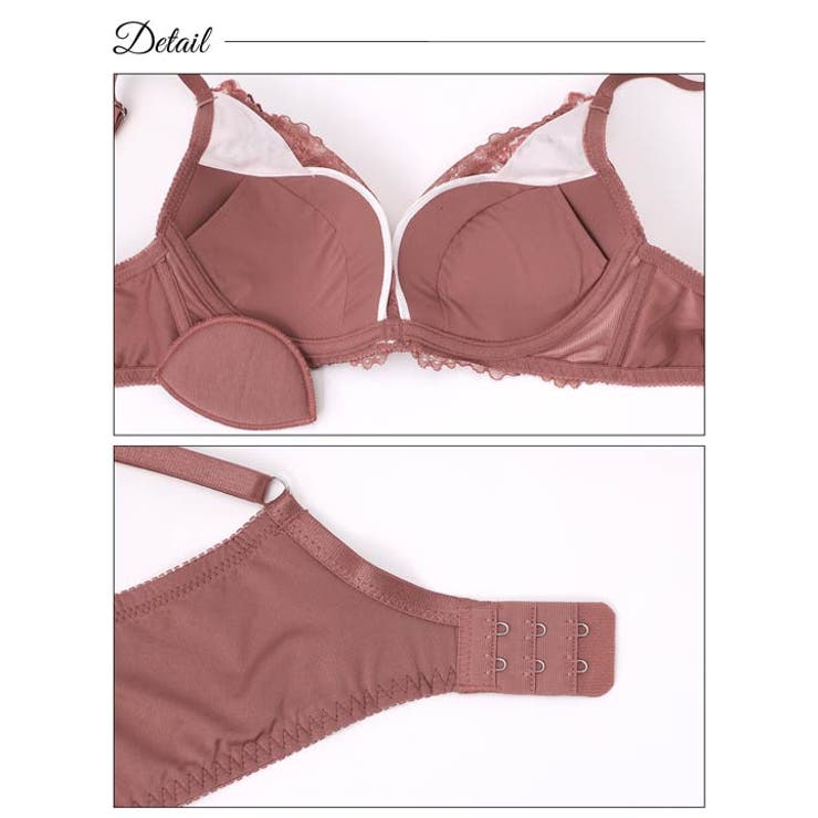 ブラジャー 脇高ブラジャー ショーツ | Dazzy | 詳細画像9 