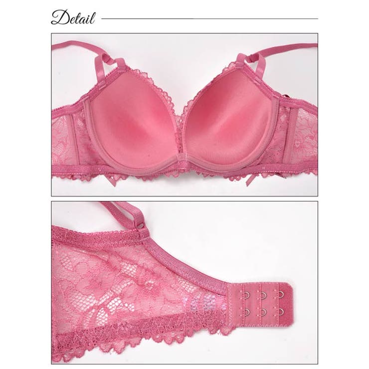 ブラジャー 脇高ブラジャー ショーツ | Dazzy | 詳細画像9 