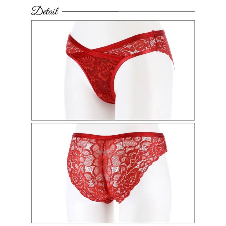 スタンダードショーツ クロス レーシィ | Dazzy | 詳細画像9 