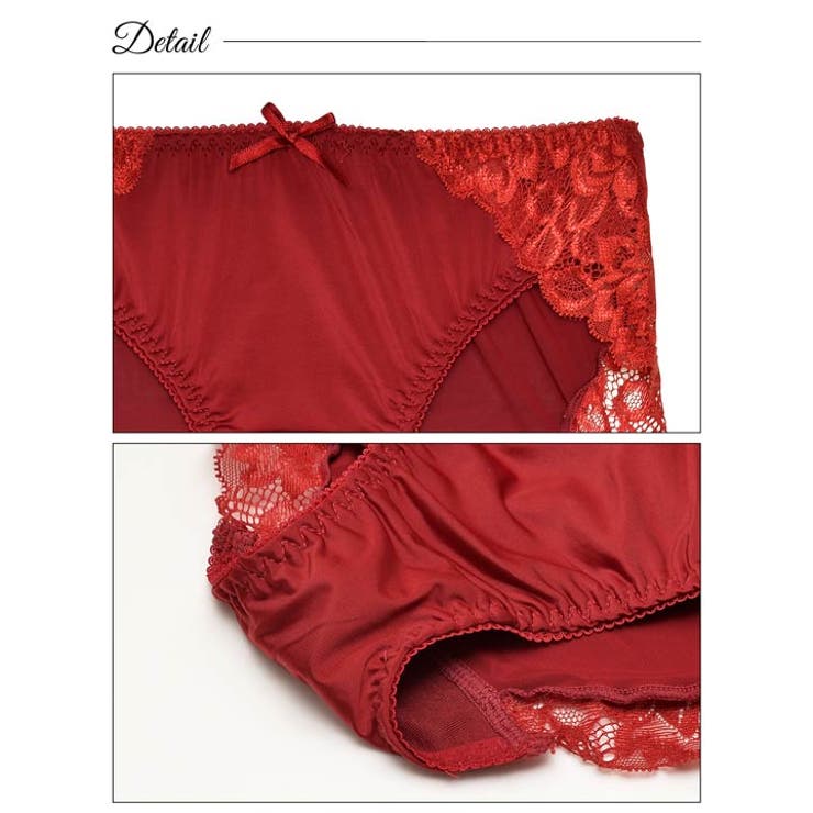 スタンダードショーツ ワンカラー レーシィ | Dazzy | 詳細画像7 