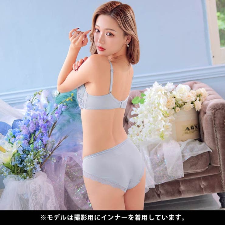 ブラジャー 脇高ブラジャー ショーツ | Dazzy | 詳細画像7 