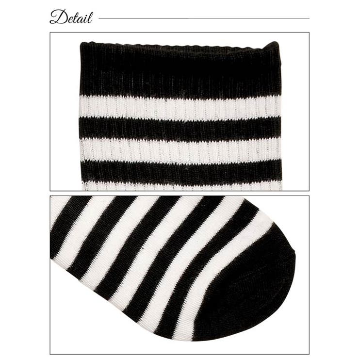 靴下 レディース ボーダー[品番：DY000026904]｜Dazzy（デイジー）の