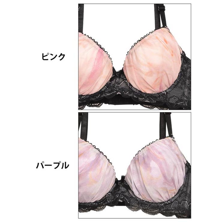 ブラジャー 脇高ブラジャー ショーツ[品番：DY000026820]｜Dazzy