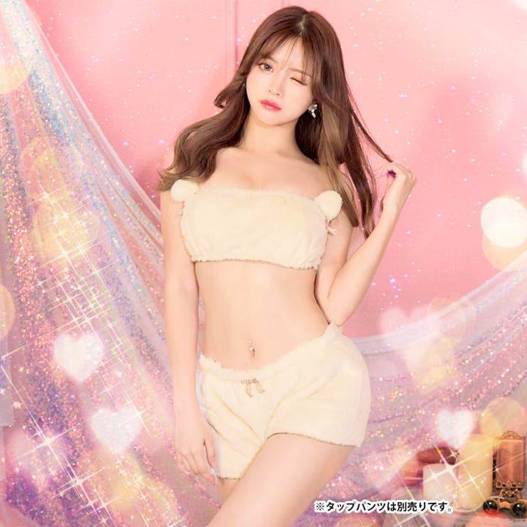 チューブブラ ラブリー テディベア | Dazzy | 詳細画像3 