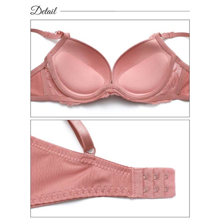 ブラジャー 脇高ブラジャー ショーツ | Dazzy | 詳細画像9 