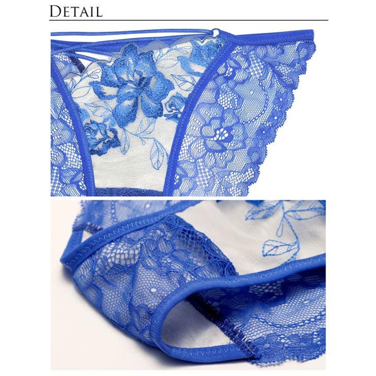 ブラジャー 脇高ブラジャー ショーツ | Dazzy | 詳細画像11 