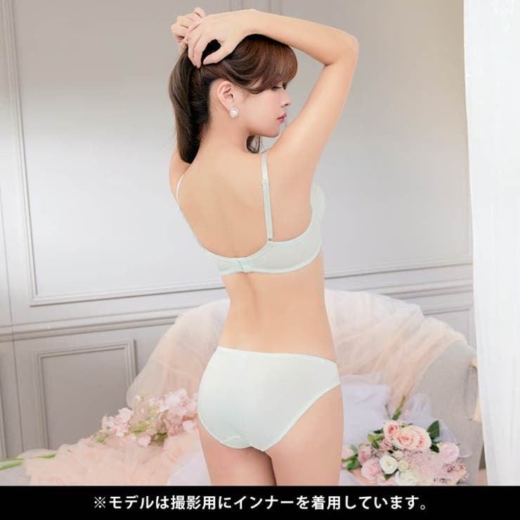 ブラジャー 脇高ブラジャー ショーツ | Dazzy | 詳細画像8 