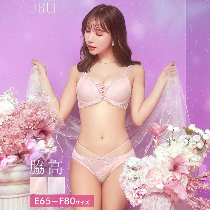 ブラジャー 脇高ブラジャー ショーツ | Dazzy | 詳細画像1 