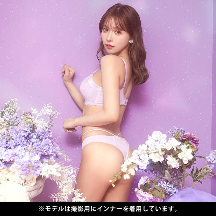 ブラジャー 脇高ブラジャー ショーツ | Dazzy | 詳細画像7 