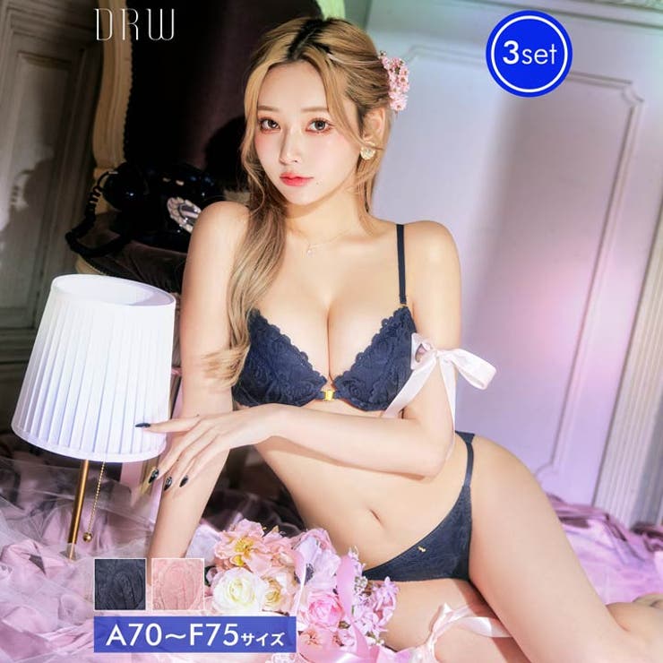 ブラ ショーツ 3点セット | Dazzy | 詳細画像1 