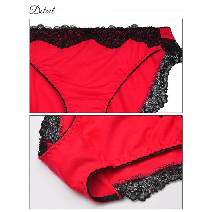 スタンダードショーツ ノワール レース | Dazzy | 詳細画像11 