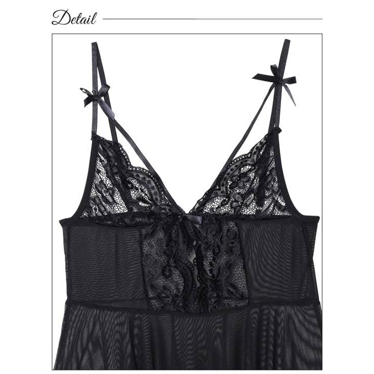 ベビードール ダマスク メッシュコード | Dazzy | 詳細画像7 