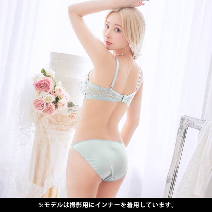 ブラジャー 脇高ブラジャー ショーツ | Dazzy | 詳細画像7 