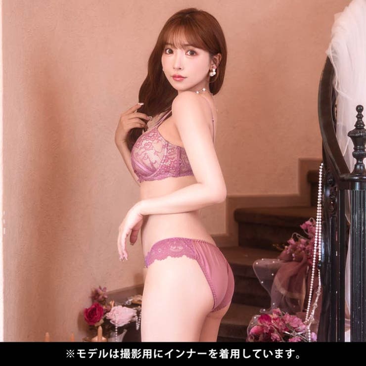 ブラジャー 脇高ブラジャー ショーツ | Dazzy | 詳細画像7 