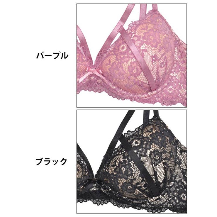 ブラジャー 脇高ブラジャー ショーツ | Dazzy | 詳細画像11 