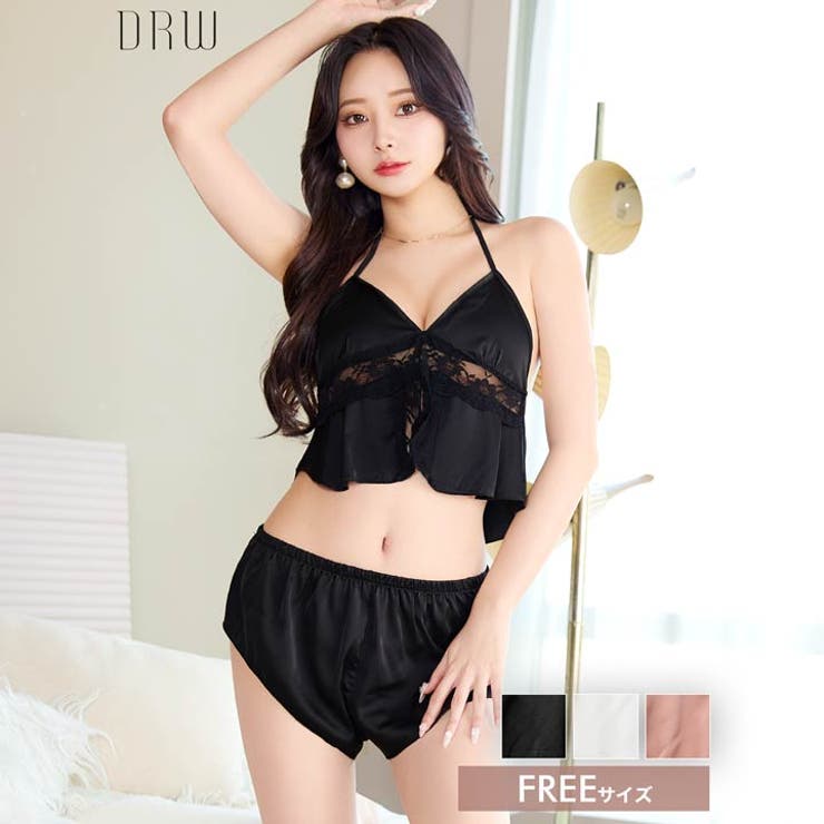 ベビードール センシュアル レース バックリボン ベビードール | Dazzy | 詳細画像1