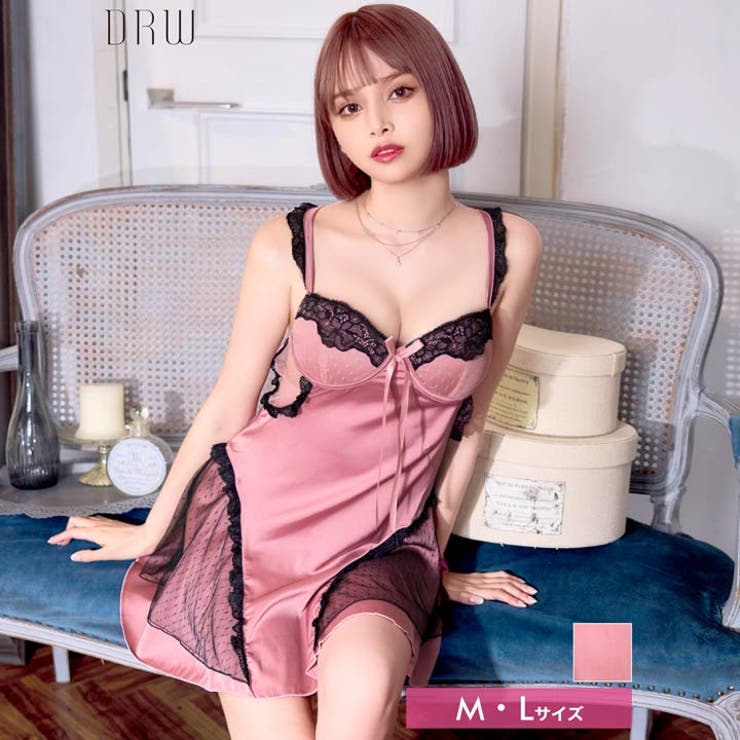 ベビードール ゴシック ドット フリル ベビードール | Dazzy | 詳細画像1 