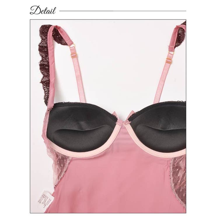 ベビードール ゴシック ドット フリル ベビードール | Dazzy | 詳細画像8 