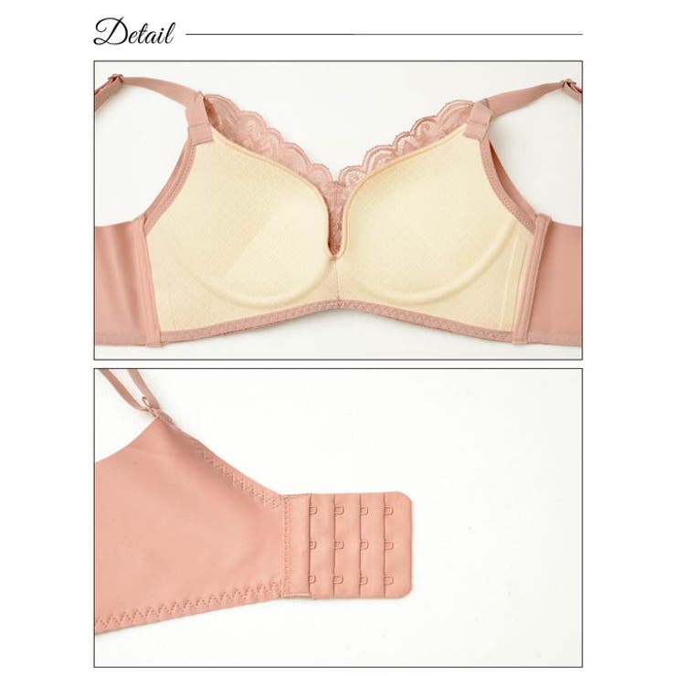 脇高ブラジャー ノンワイヤー ブルーミング | Dazzy | 詳細画像10 