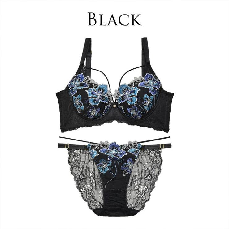 脇高ブラジャー ショーツ セット | Dazzy | 詳細画像7 