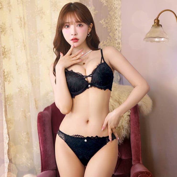 ブラジャー 脇高ブラジャー ショーツ | Dazzy | 詳細画像5 