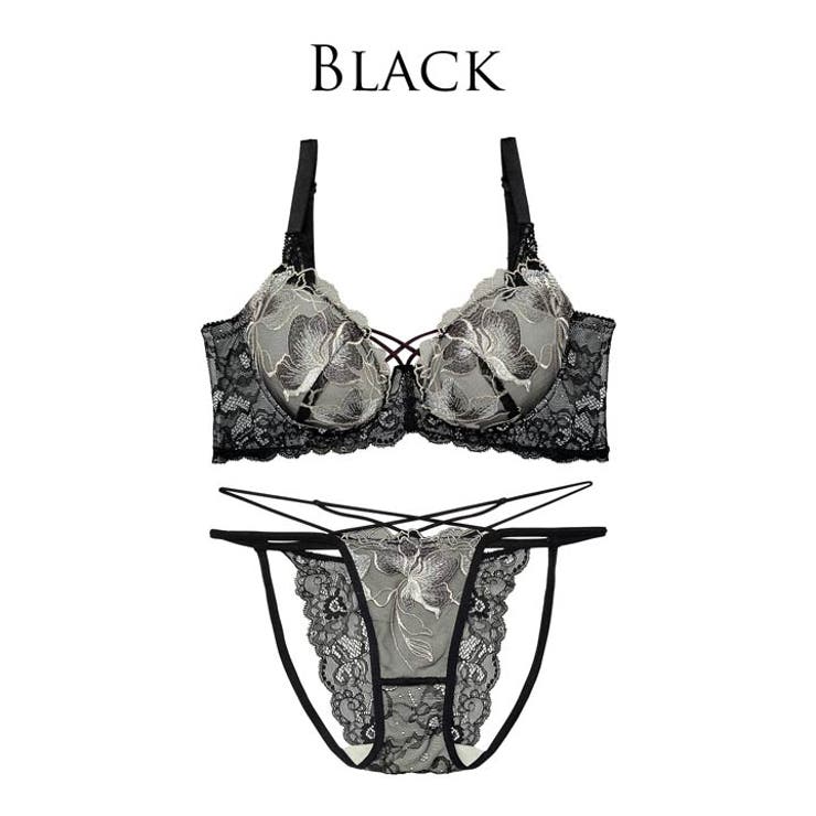 ブラジャー ショーツ セットブロッサム | Dazzy | 詳細画像8 