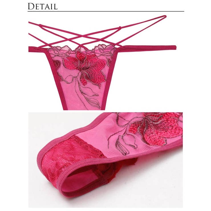 ブラジャー ショーツ セットブロッサム | Dazzy | 詳細画像11 