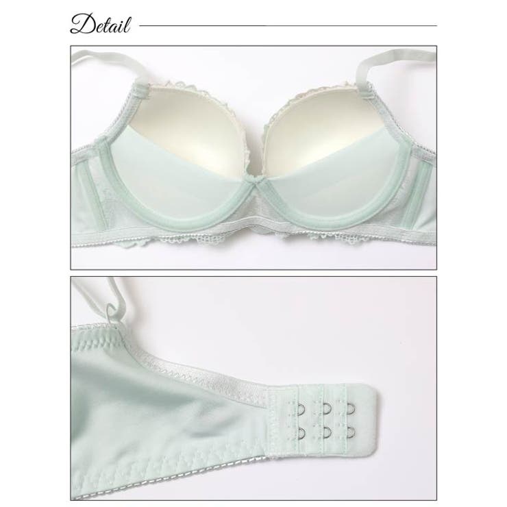 ブラジャー 脇高ブラジャー ショーツ | Dazzy | 詳細画像9 