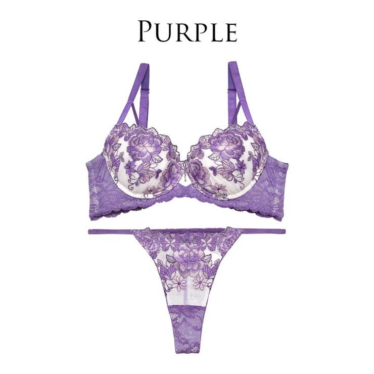 ブラジャー ショーツ セットロイヤル | Dazzy | 詳細画像8 