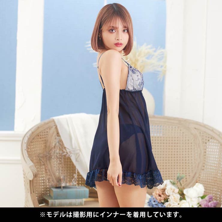 ベビードール カップ付き ダスティ | Dazzy | 詳細画像5 