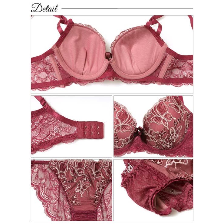 ブラジャー 脇高ブラジャー ショーツ | Dazzy | 詳細画像10 