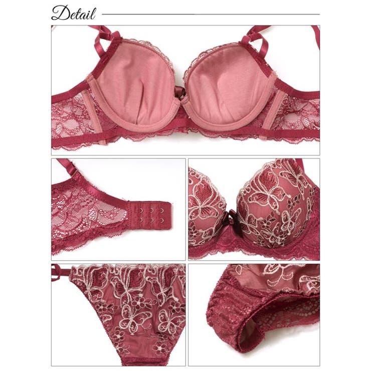 ブラジャー 脇高ブラジャー ショーツ | Dazzy | 詳細画像10 