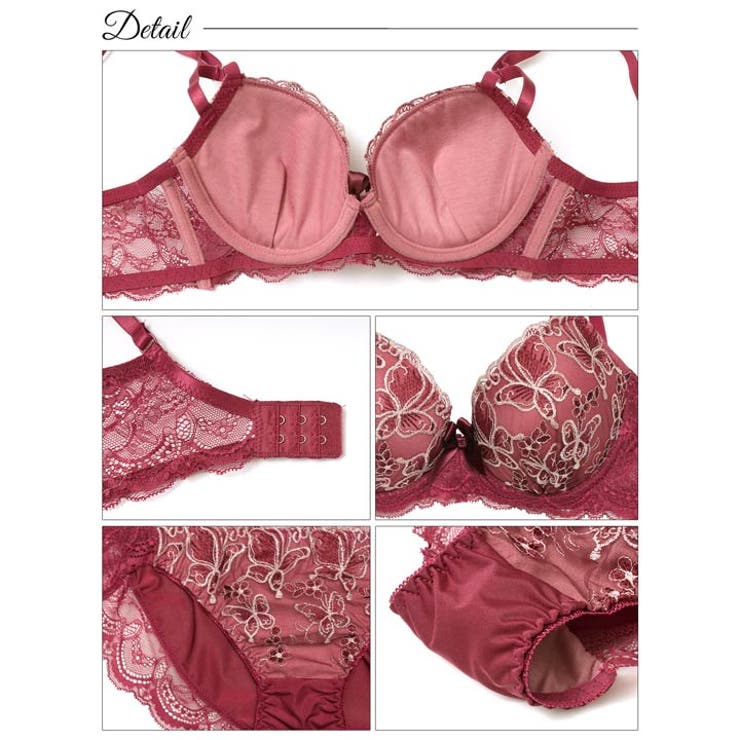 ブラジャー 脇高ブラジャー ショーツ | Dazzy | 詳細画像10 