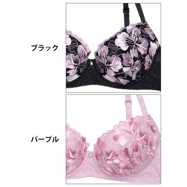 エデンフラワーエンブロイダリーブラジャー&フルバックショーツ | Dazzy | 詳細画像11 