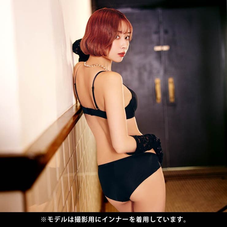 ブラジャー 脇高ブラジャー ショーツ | Dazzy | 詳細画像7 