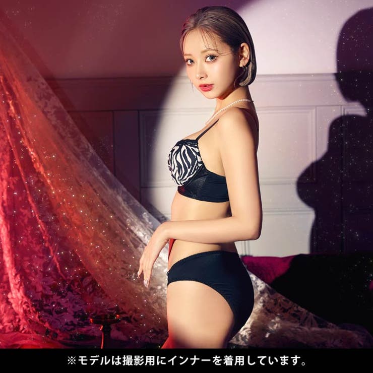 ブラジャー 脇高ブラジャー ショーツ | Dazzy | 詳細画像7 
