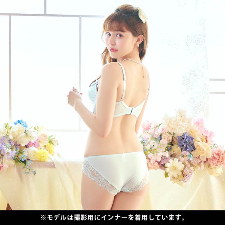 ブラジャー 脇高ブラジャー ショーツ | Dazzy | 詳細画像7 