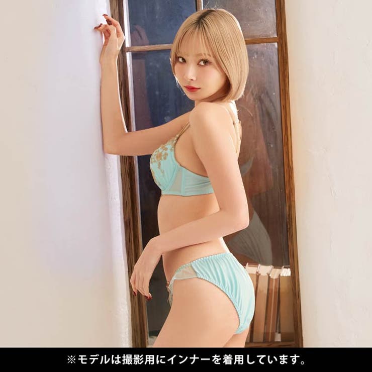 ベルフルールブーケブラジャー&フルバックショーツ | Dazzy | 詳細画像7 